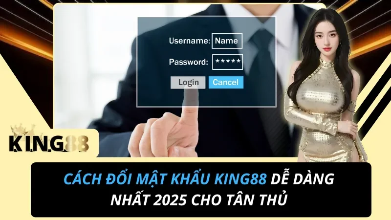 Cách đổi mật khẩu KING88